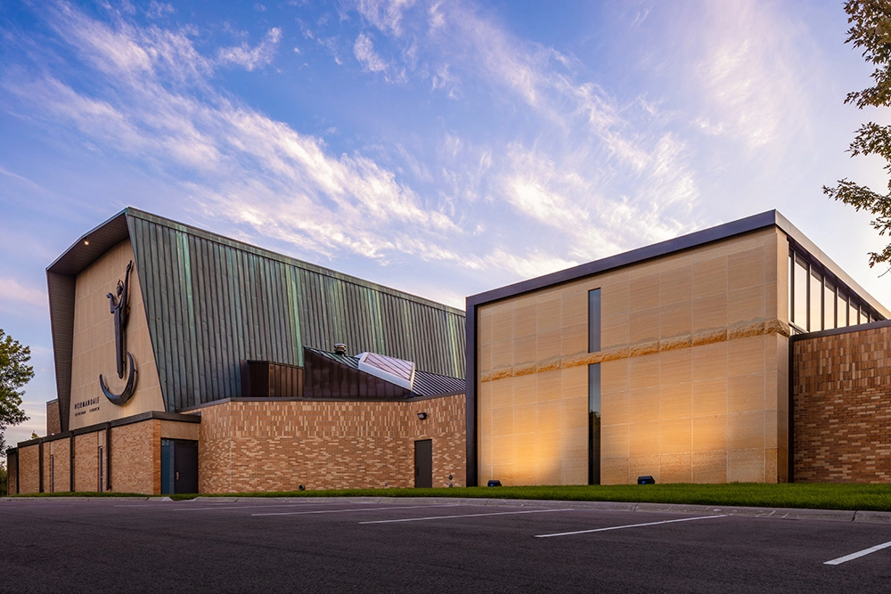 Normandale Lutheran Church’s (Edina) renovated & expanded spaces by Opus
